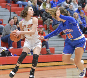 University defeats Weir 64-51